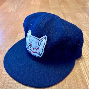Ebbets Field Vintage Kansas City Katz Fitted Wool Baseball Cap (Size: 7 1/4)